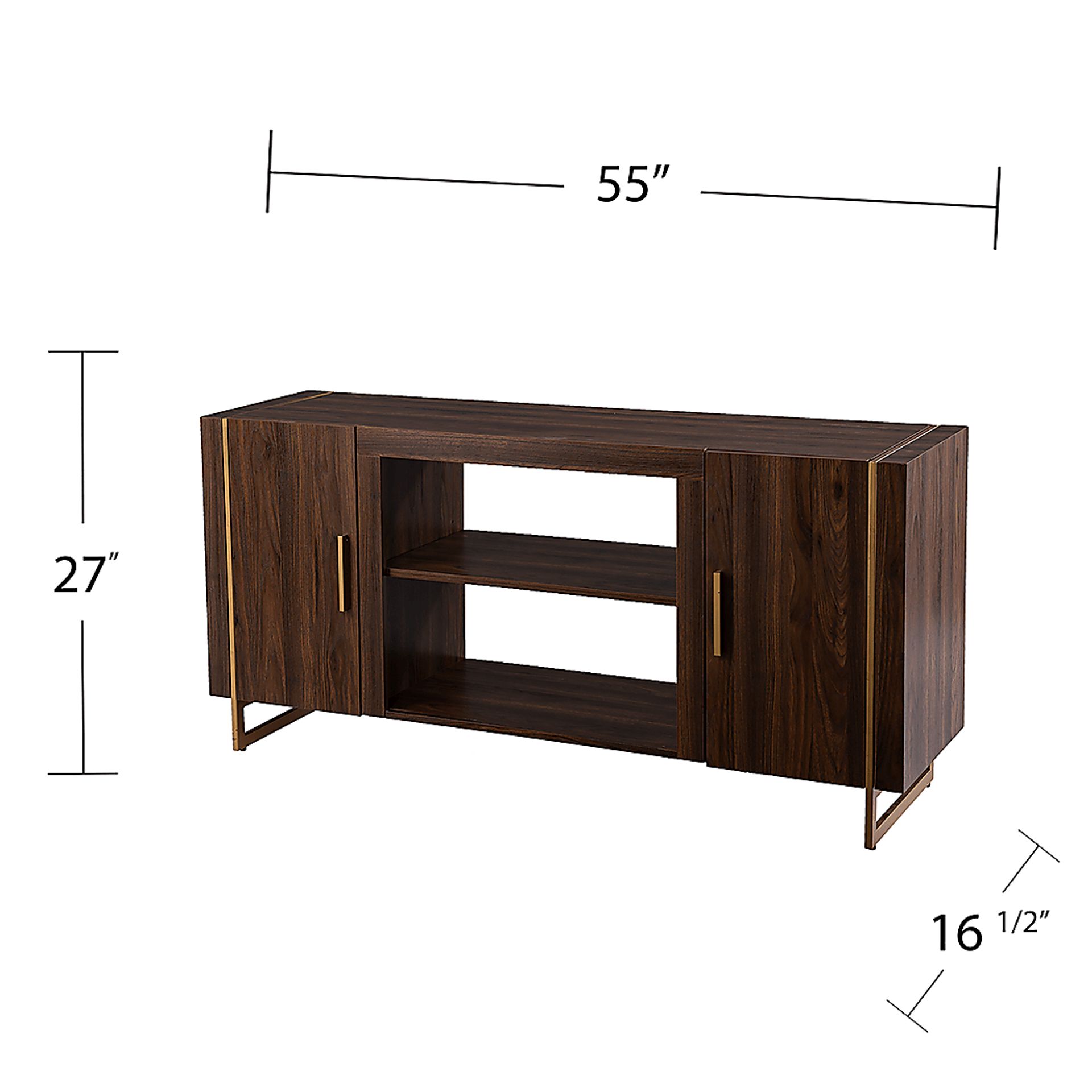 Buckthorne Brown 55 in. Console - Image 11