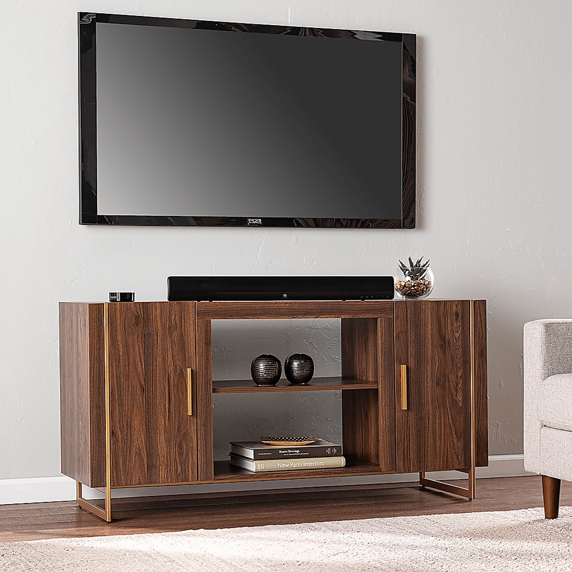 Buckthorne Brown 55 in. Console - Image 2