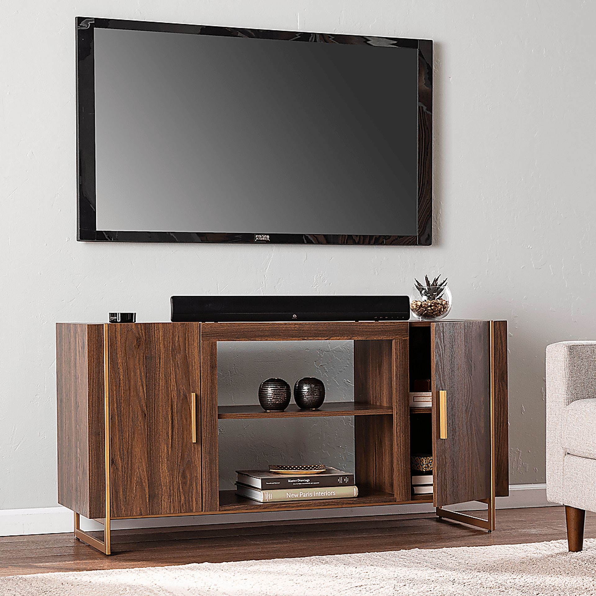 Buckthorne Brown 55 in. Console - Image 5