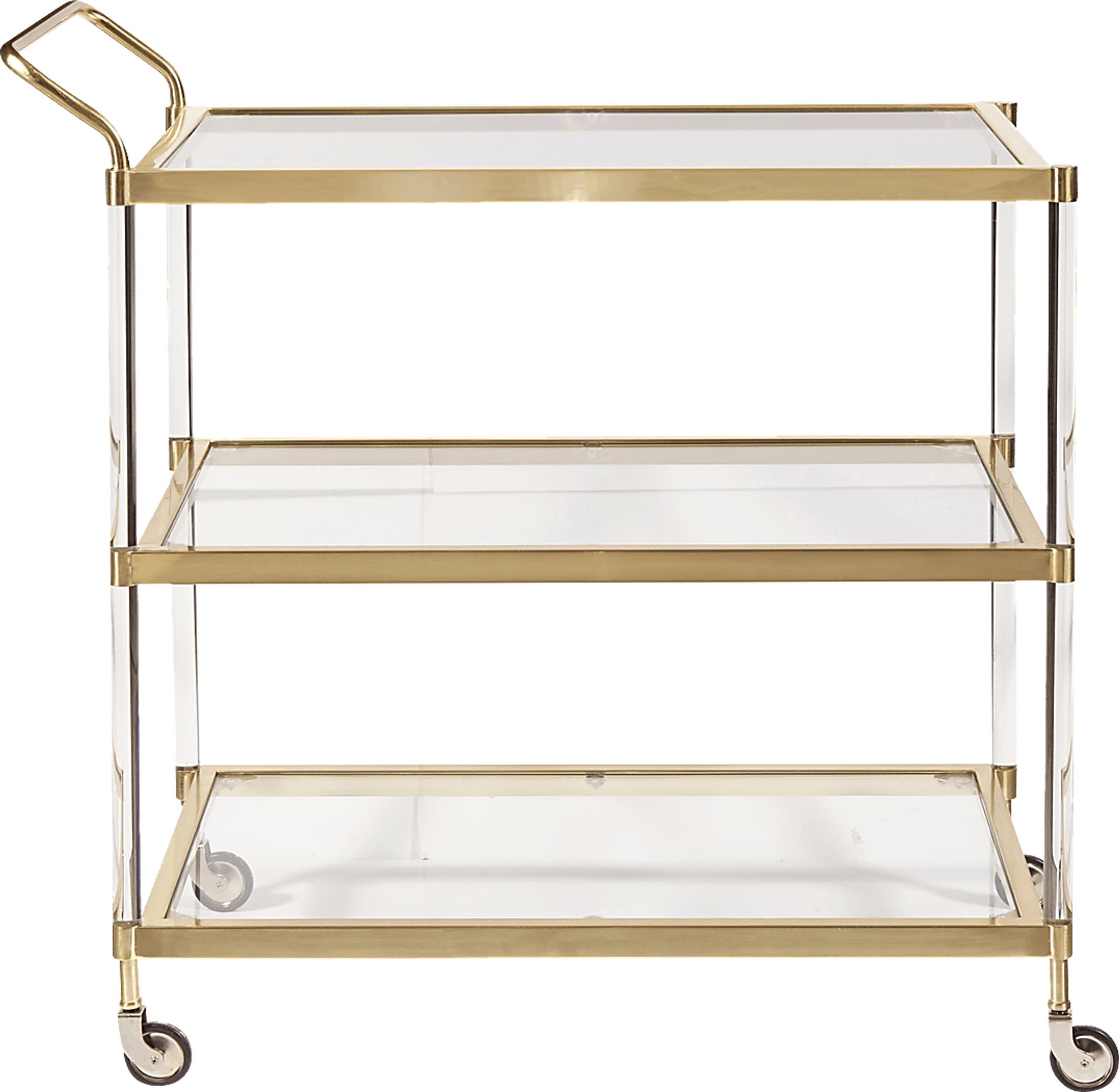 Buckthorne Gold Bar Cart - Image 2