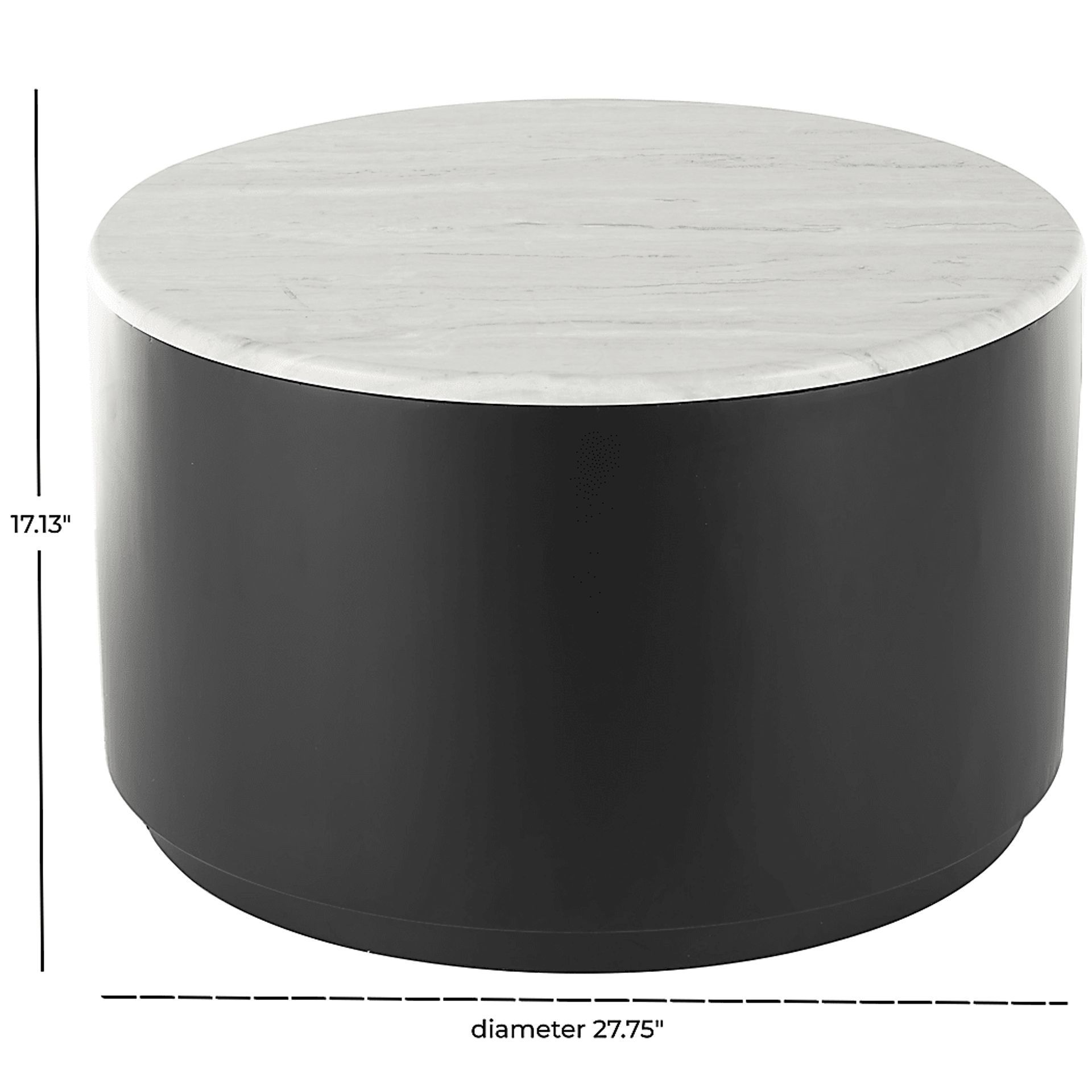 Budri Black Coffee Table - Image 7