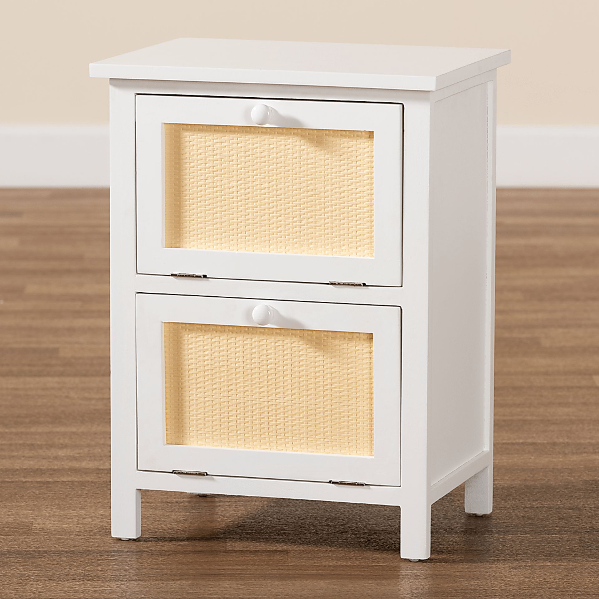 Budtime White Nightstand - Image 6