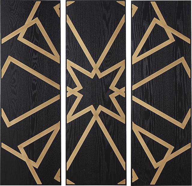 Buel Black Wall Decor - Thumbnail - Image 1