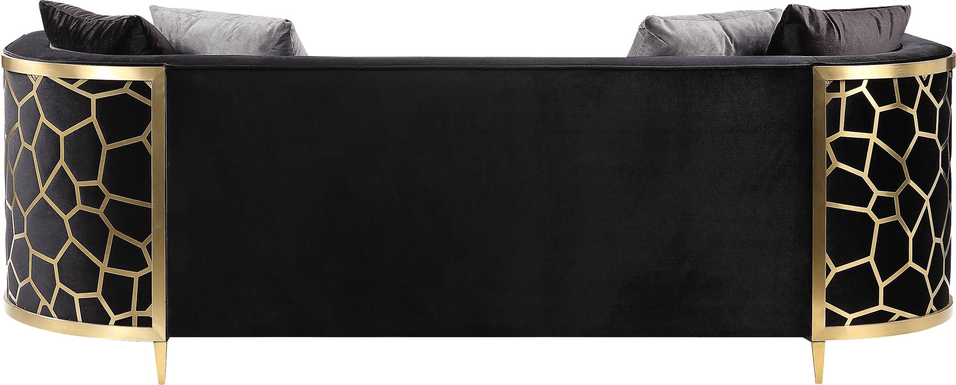 Buellton Black Sofa with Four Pillows - Image 5