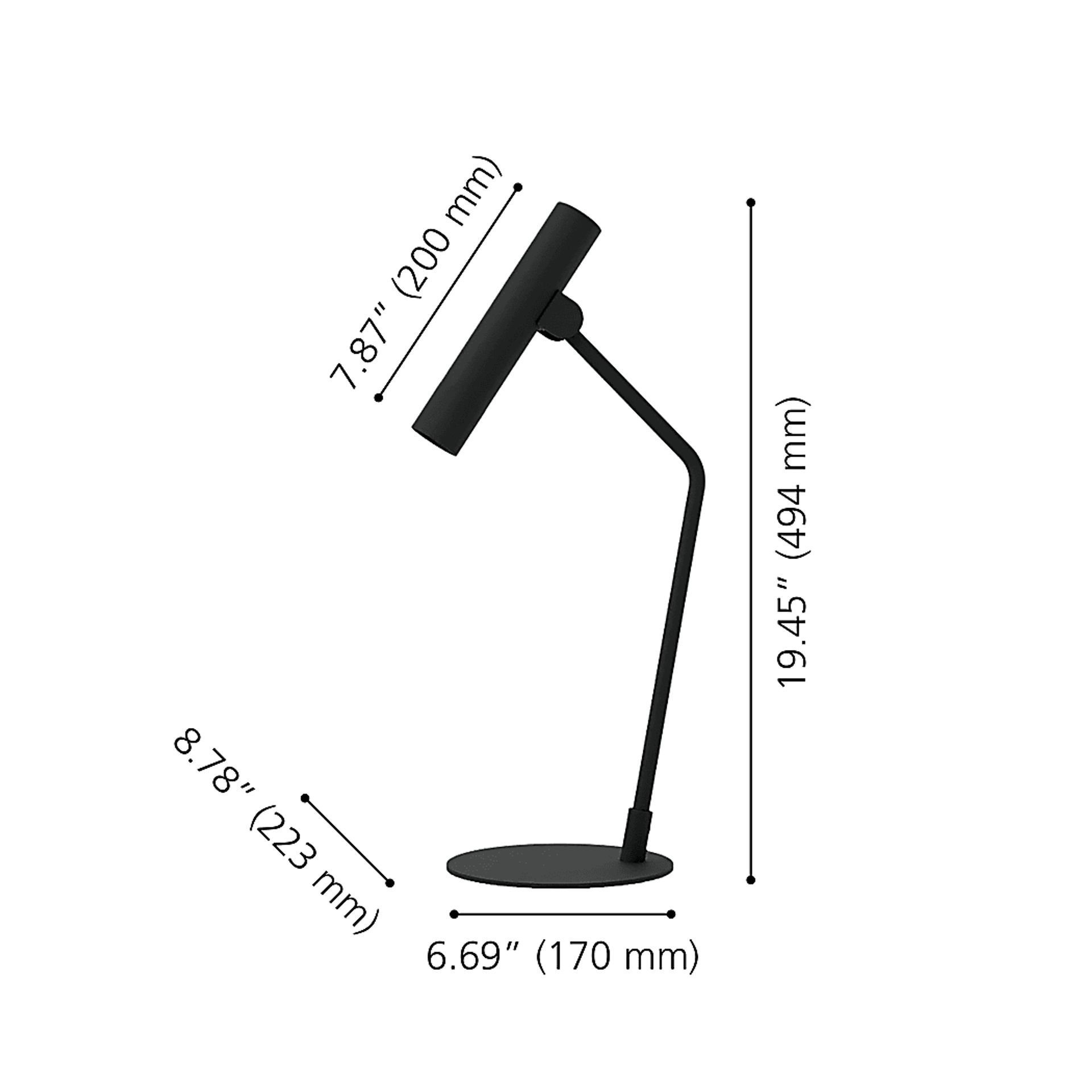 Buelow Street Black Lamp - Image 4