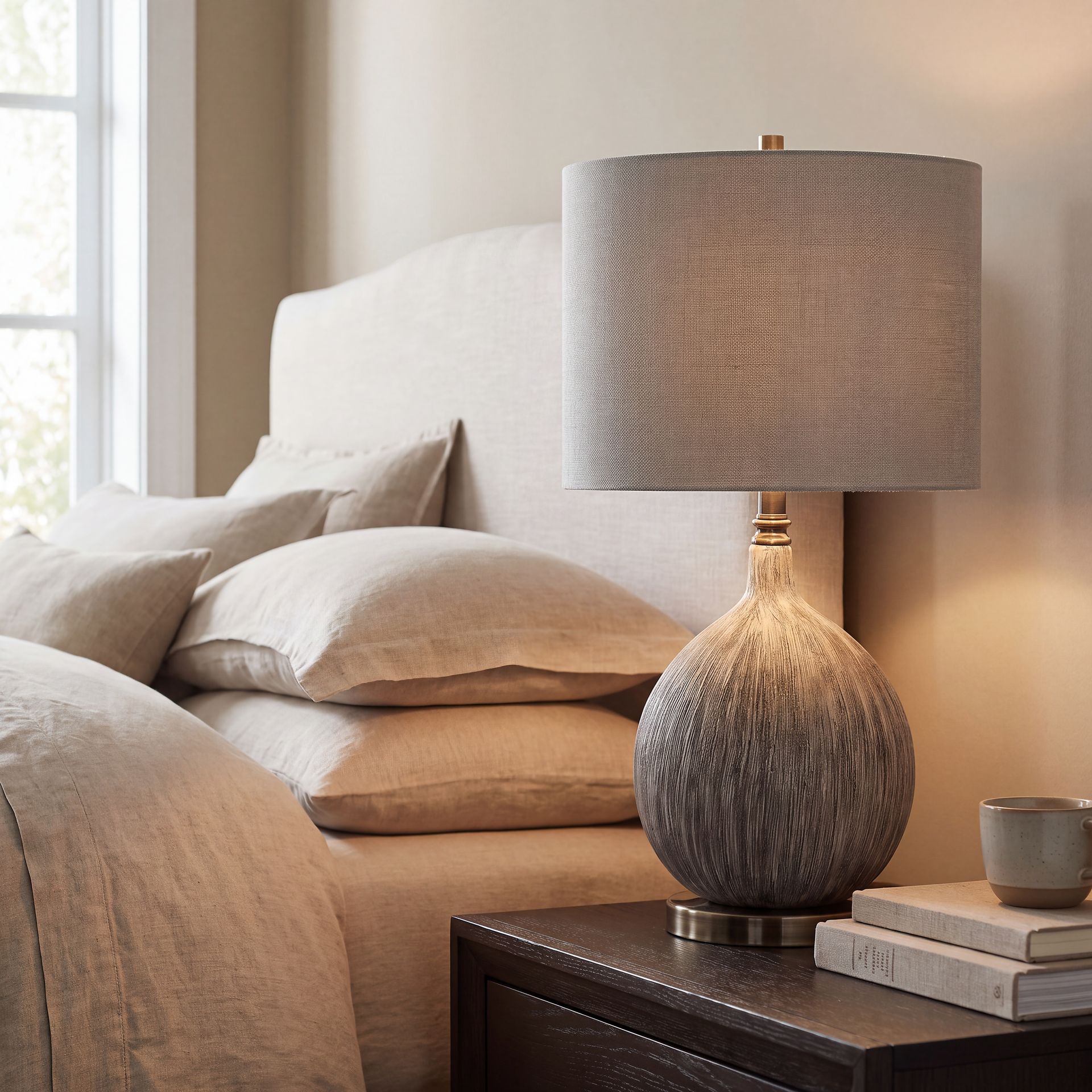 Buena Terra Gray Lamp - Image 5