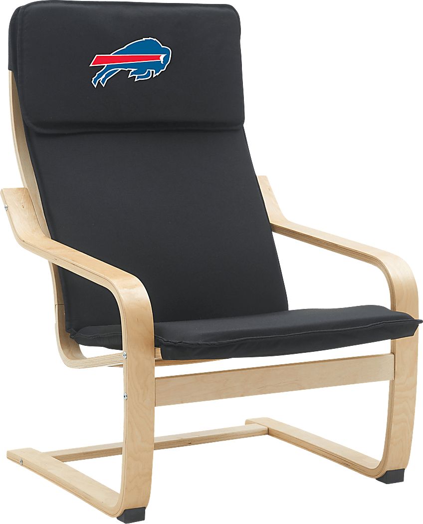 Buffalo Bills Black Accent Chair