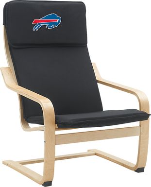 Buffalo Bills Black Accent Chair