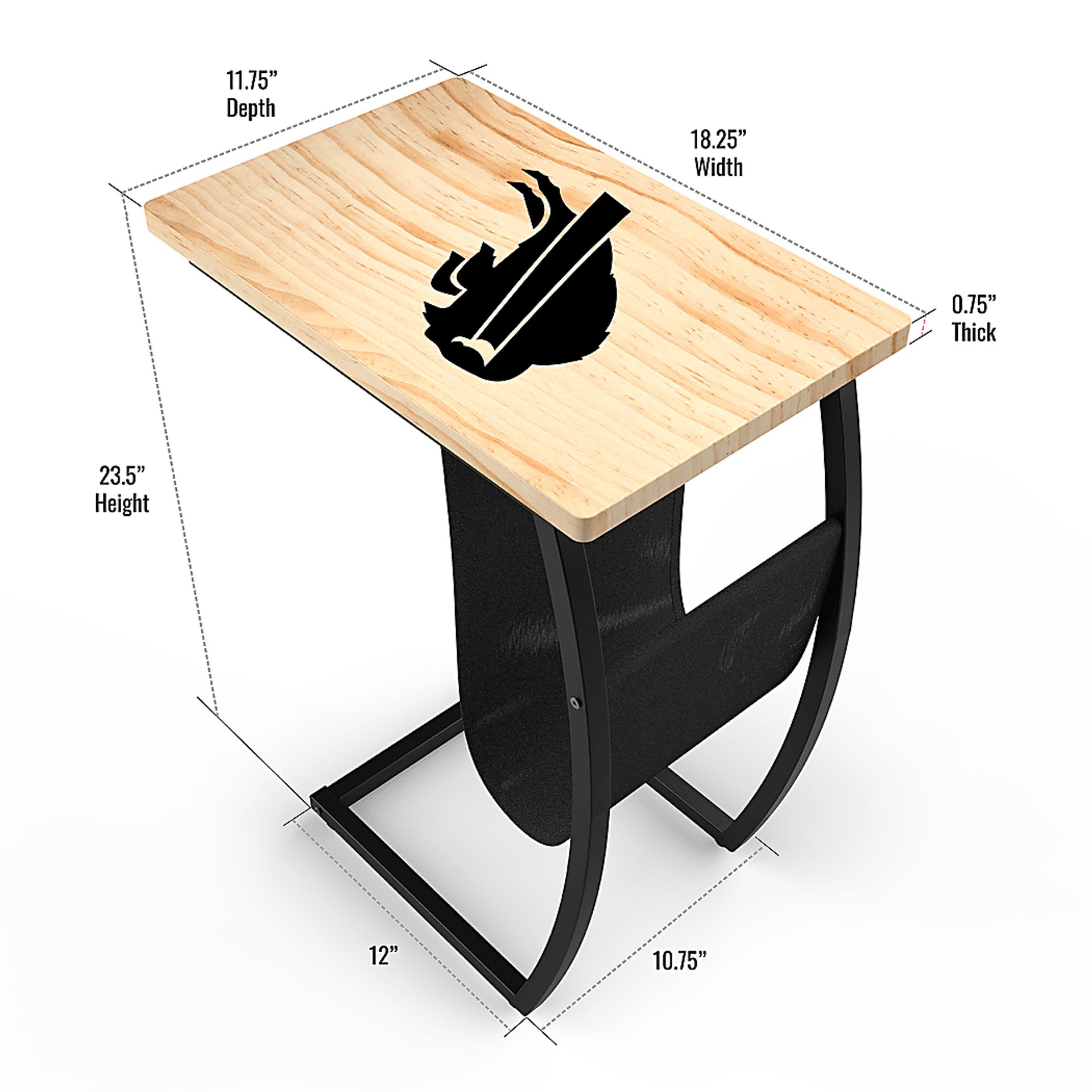 Buffalo Bills Side Table - Image 5