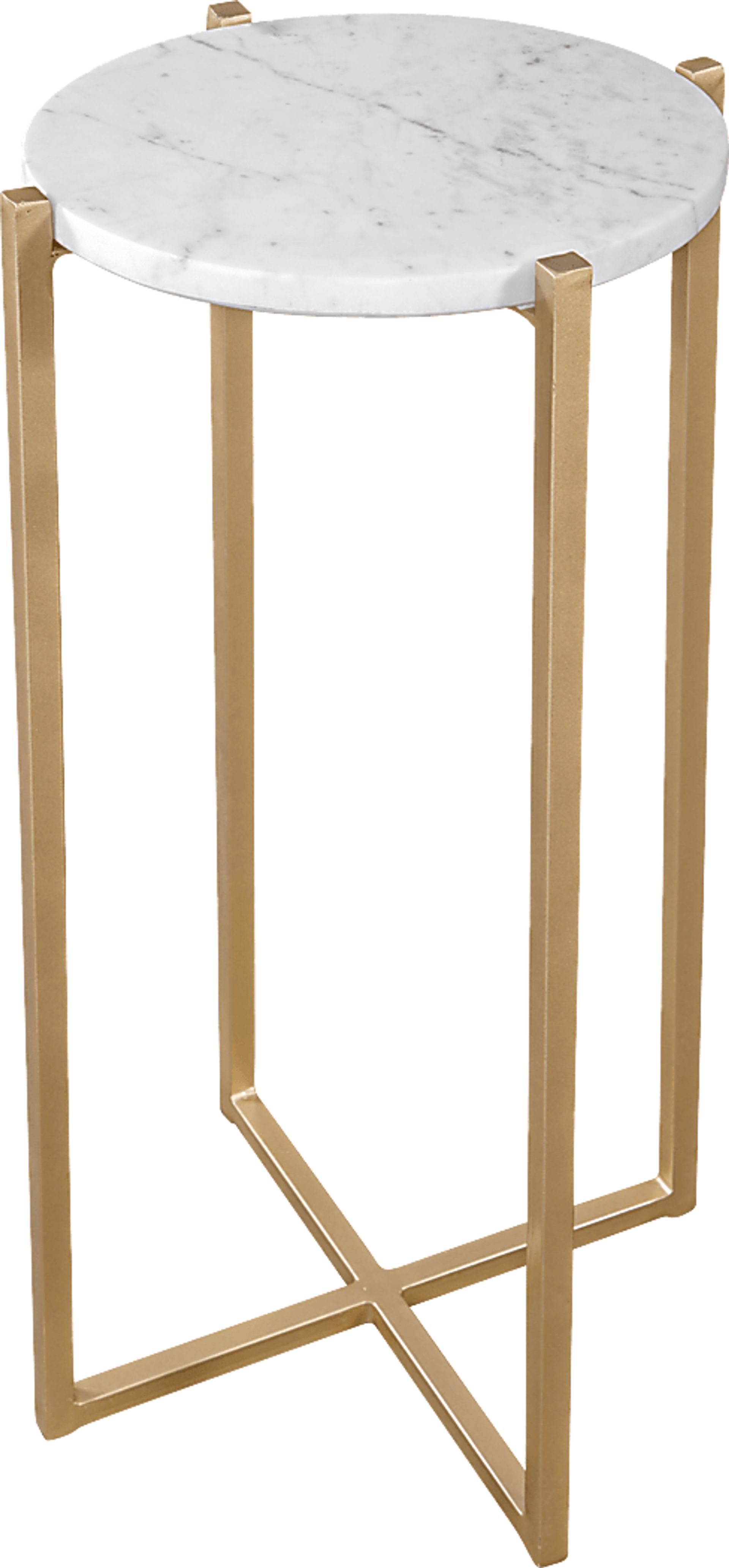 Bufkin White Accent Table - Image 3