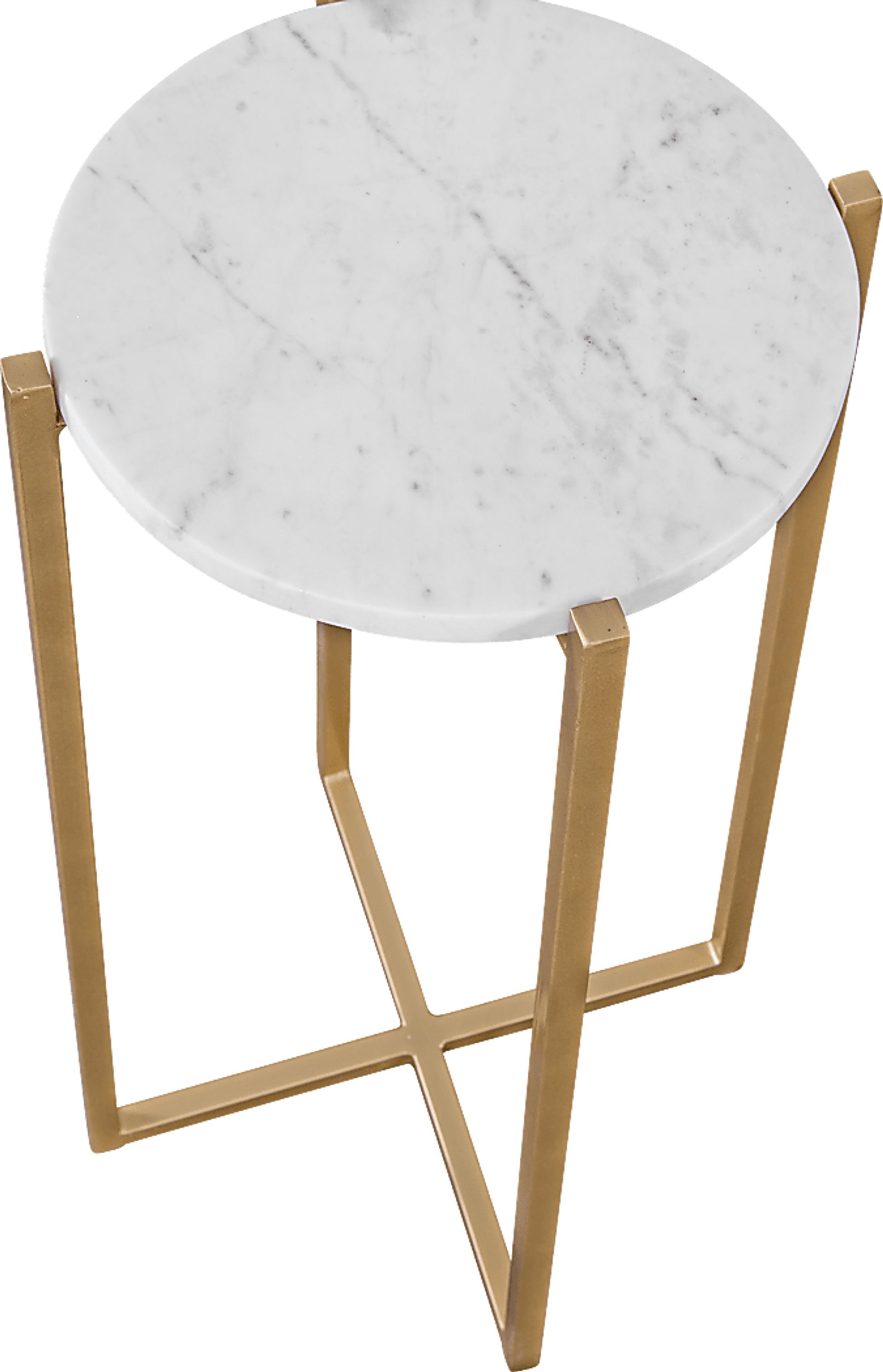 Bufkin White Accent Table - Image 4