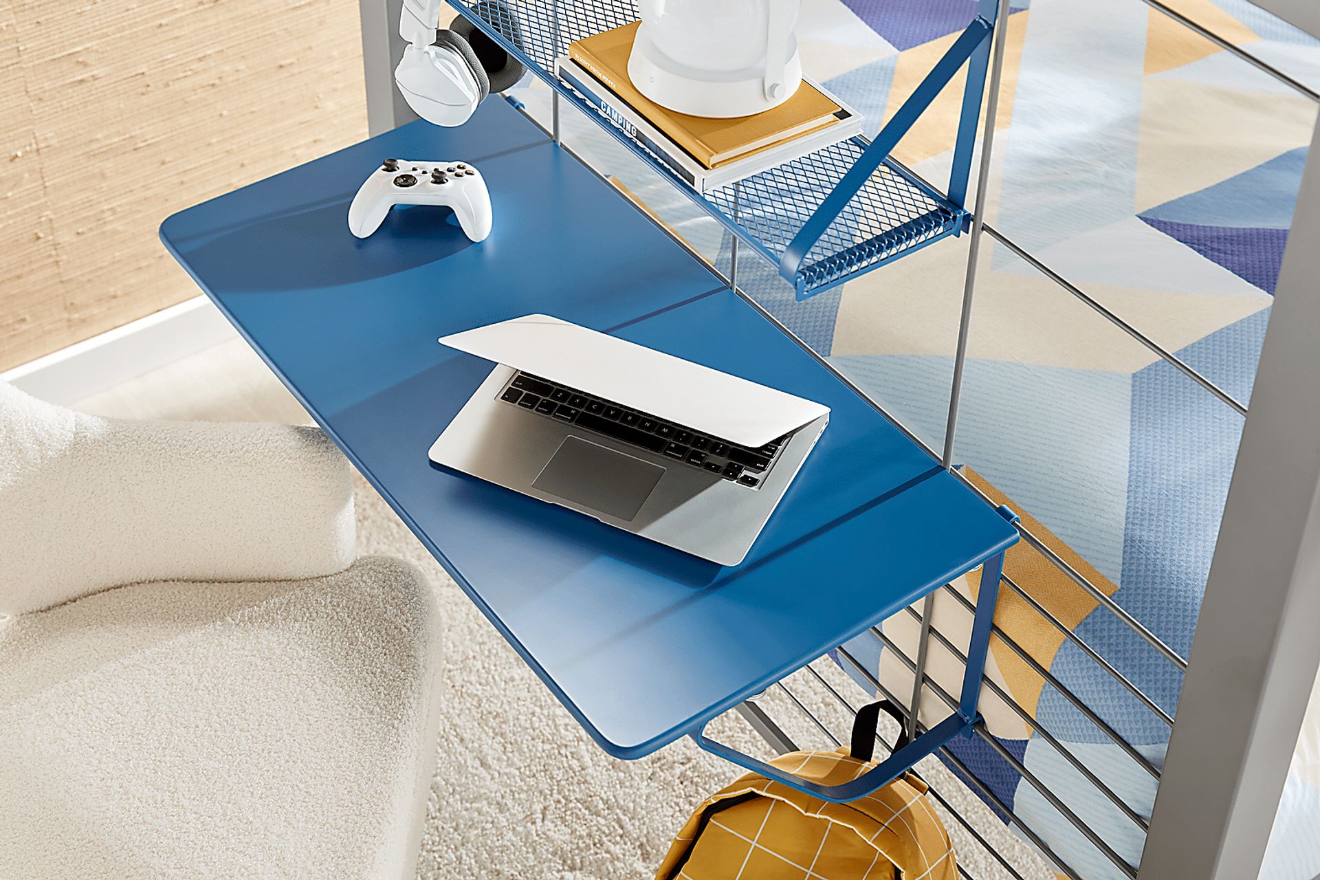 Build-a-Bunk Blue Desk Attachment - Image 2