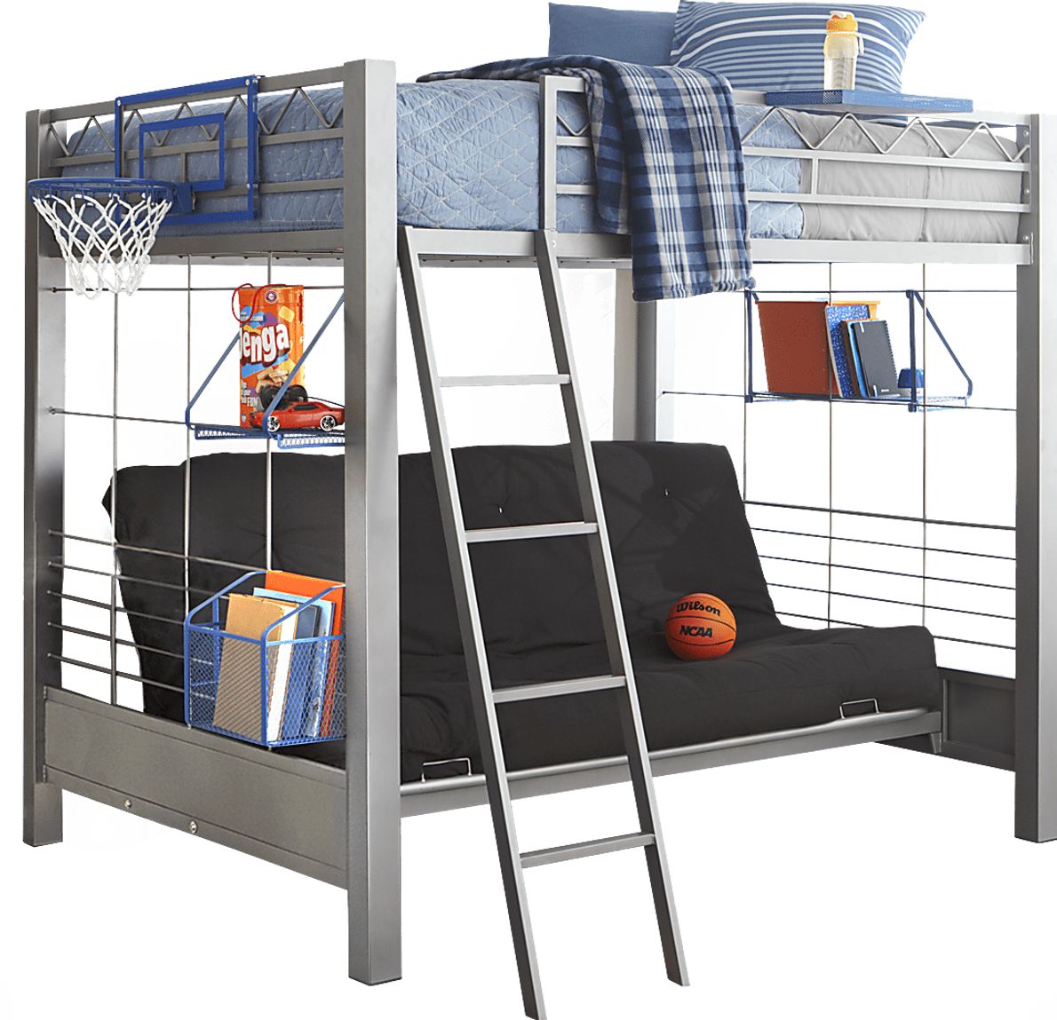 Rooms to go 2025 futon bunk bed