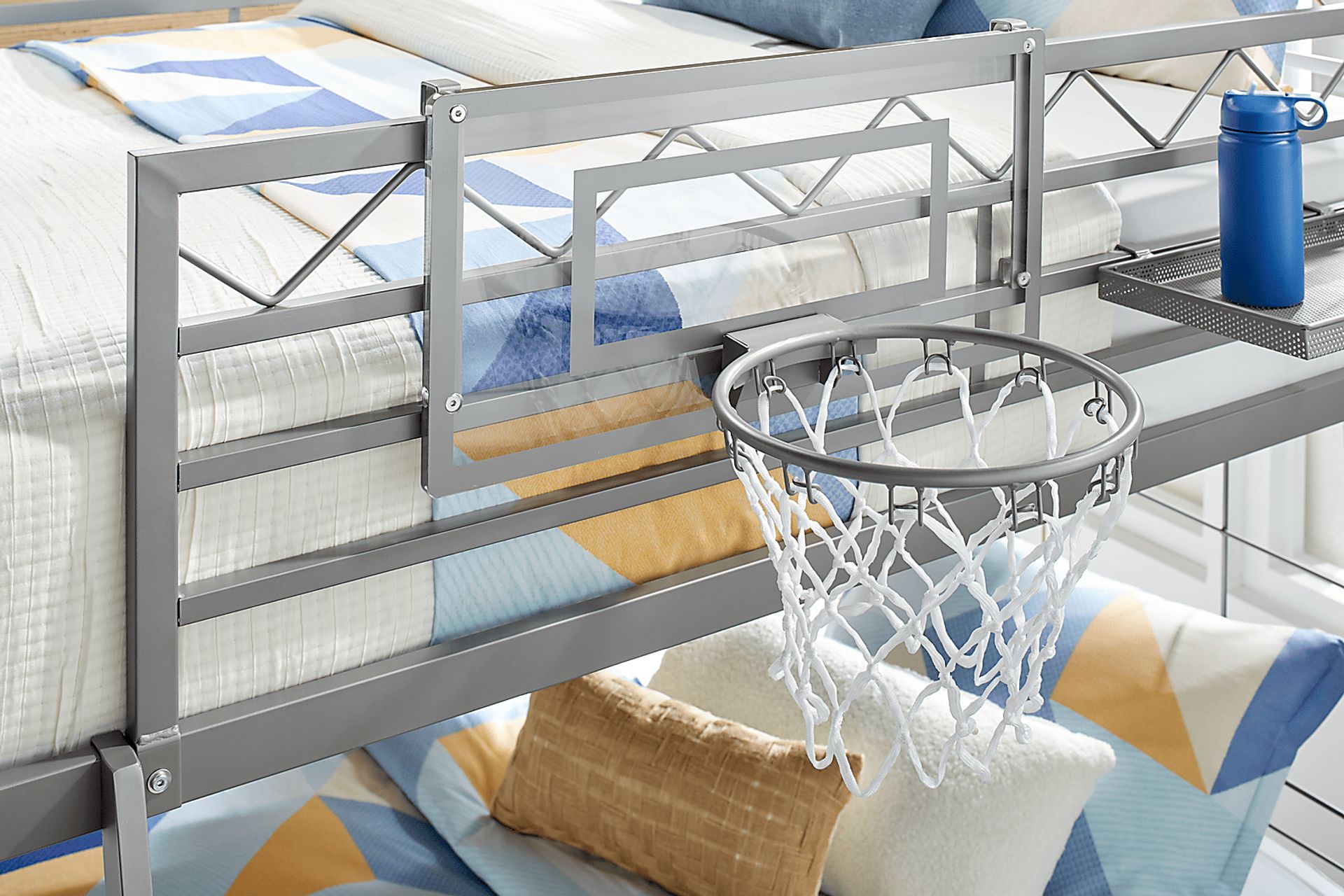 Build-a-Bunk Gray Basketball Hoop Accessory - Image 4