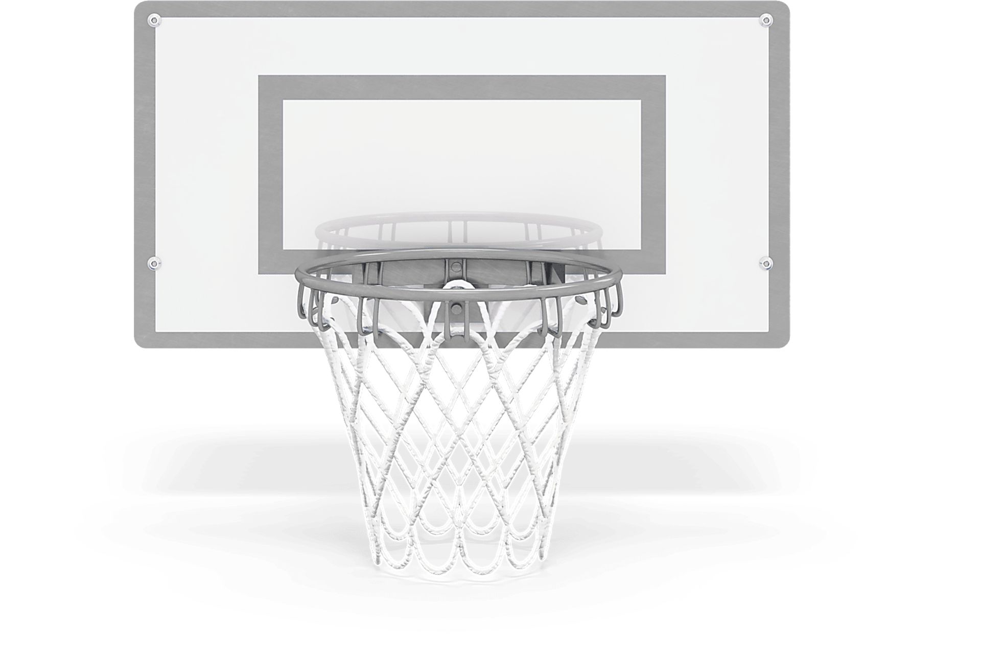 Build-a-Bunk Gray Basketball Hoop Accessory - Image 1