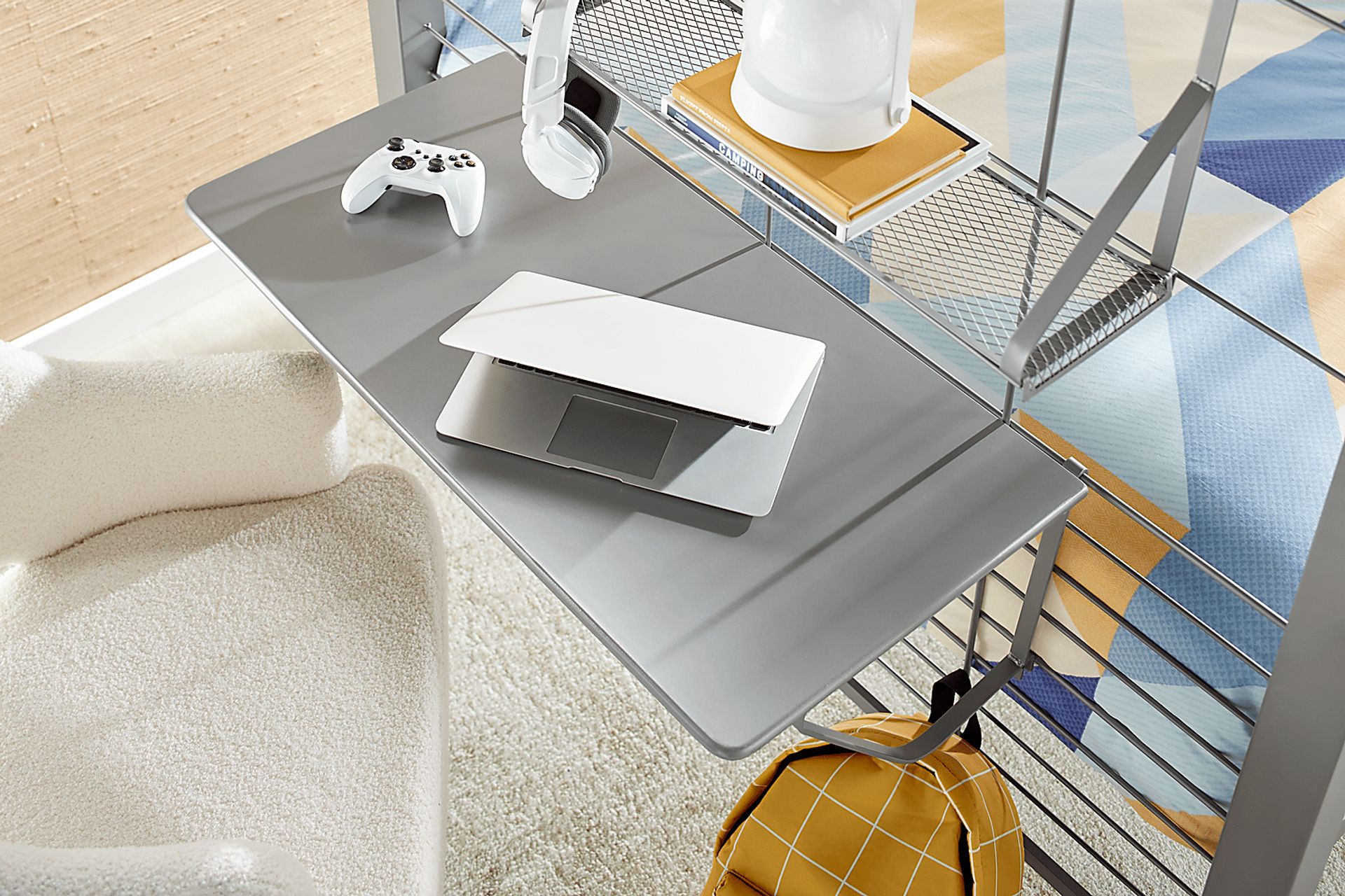 Build-a-Bunk Gray Desk Attachment - Image 2