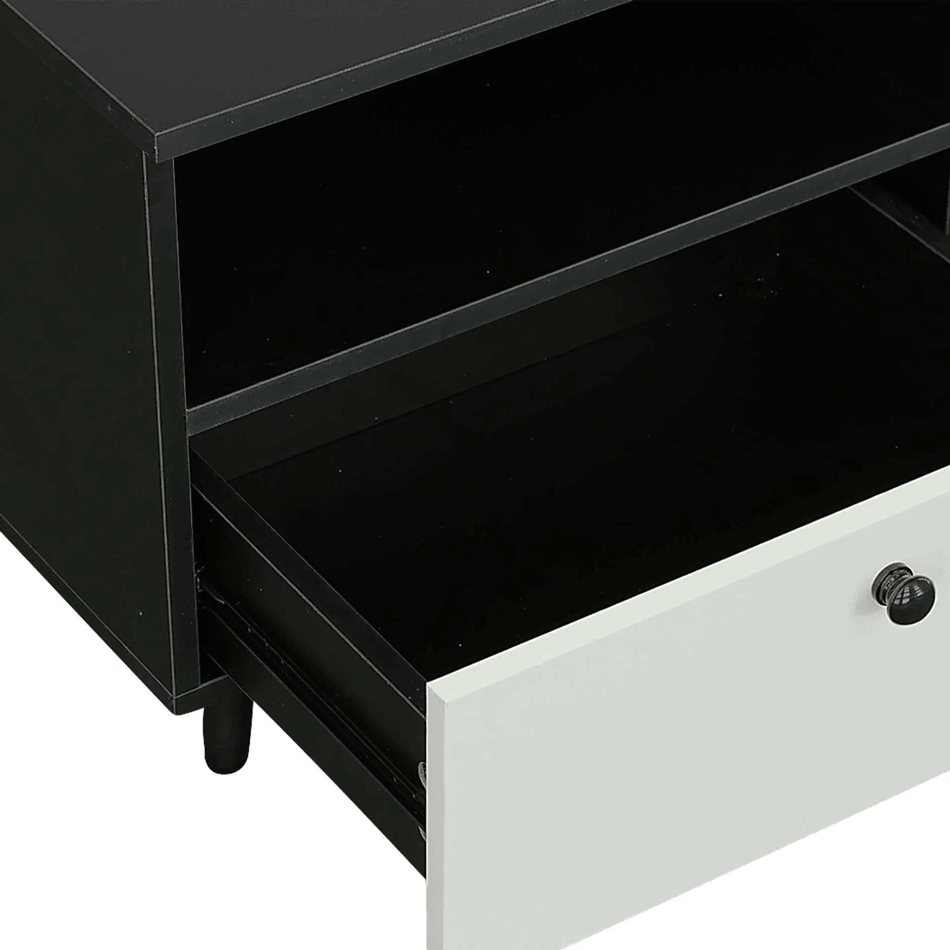 Bulkley Black Nightstand - Image 2