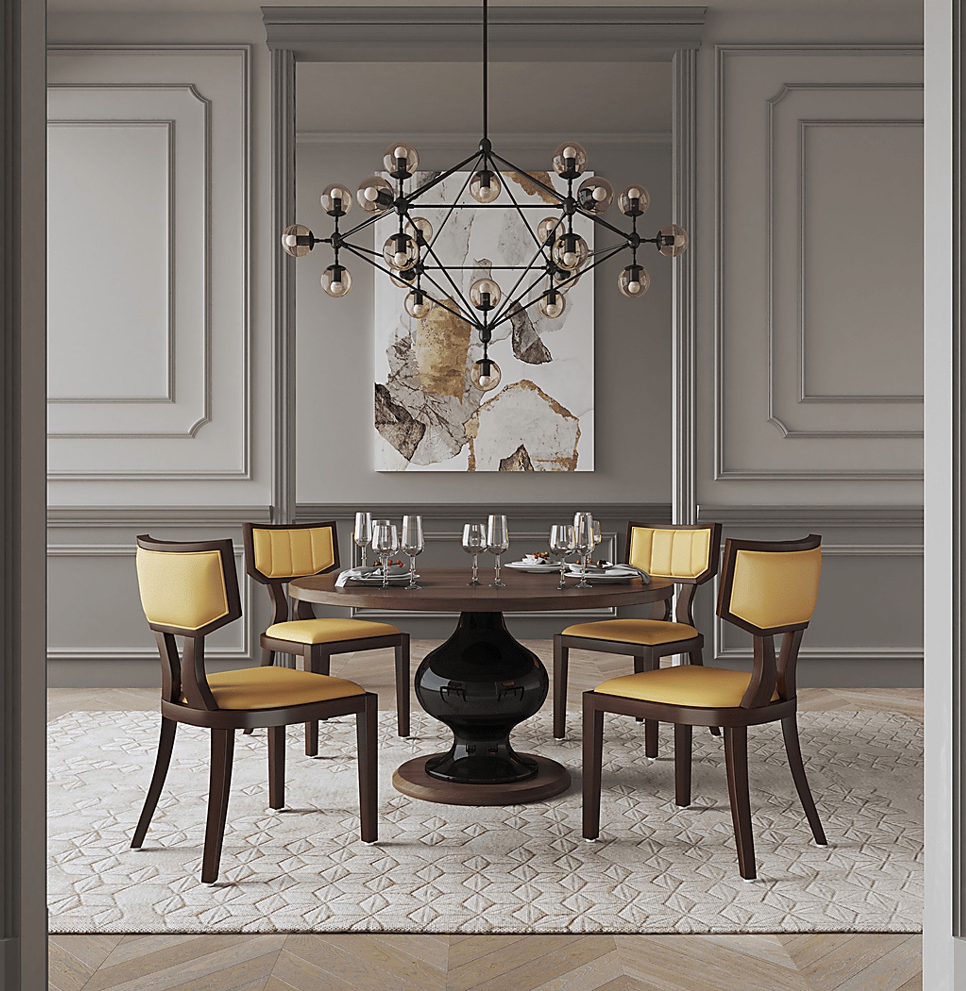 Bullnite Camel Side Chair, Set of 2 - Image 2