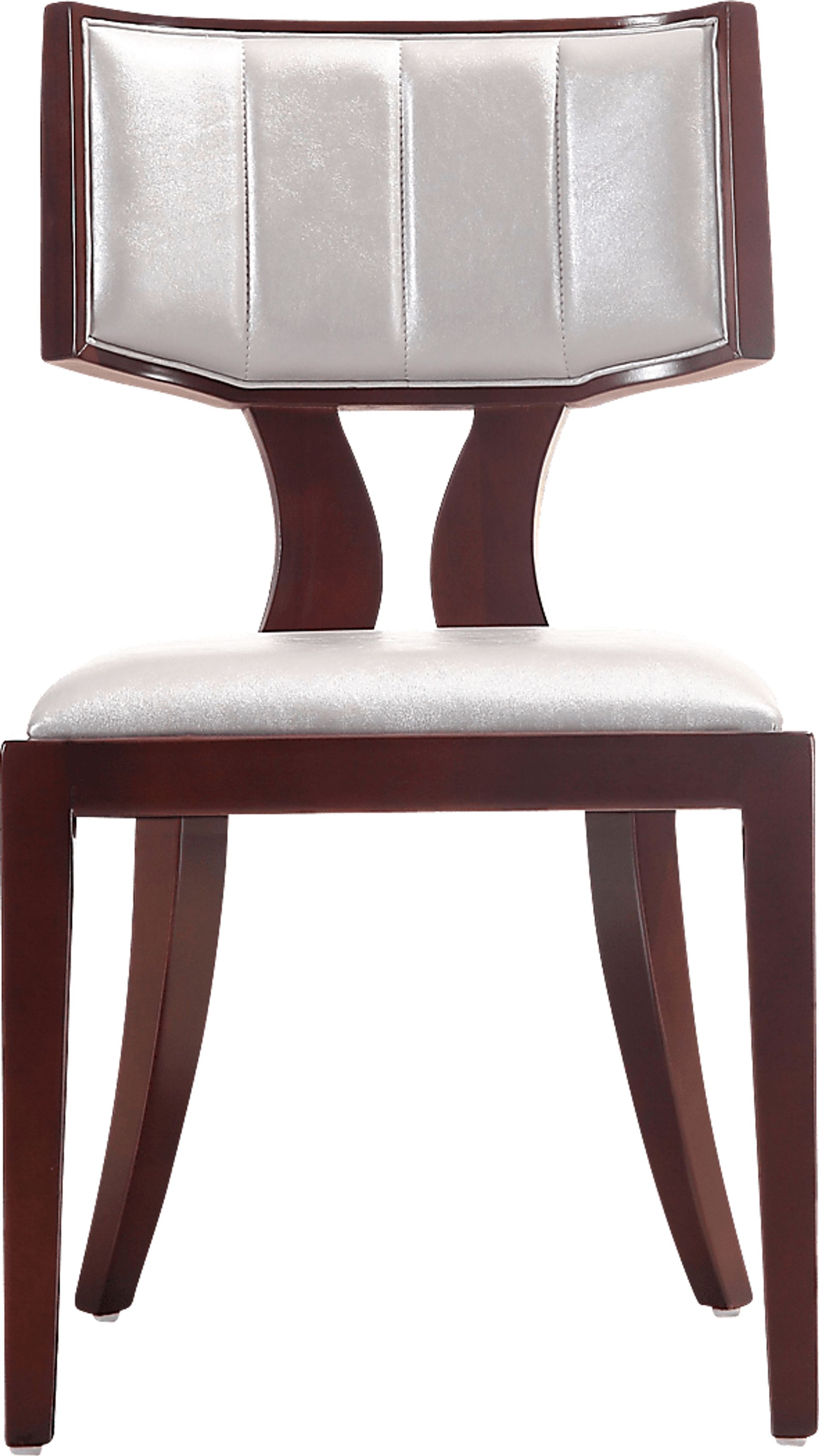 Bullnite Silver Side Chair, Set of 2 - Image 5