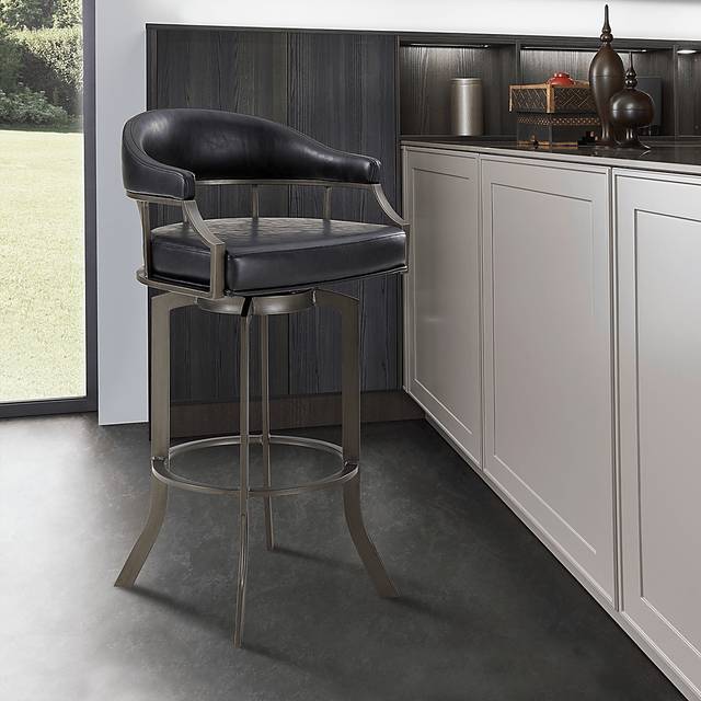 Bulltales Black Barstool - Thumbnail - Image 2