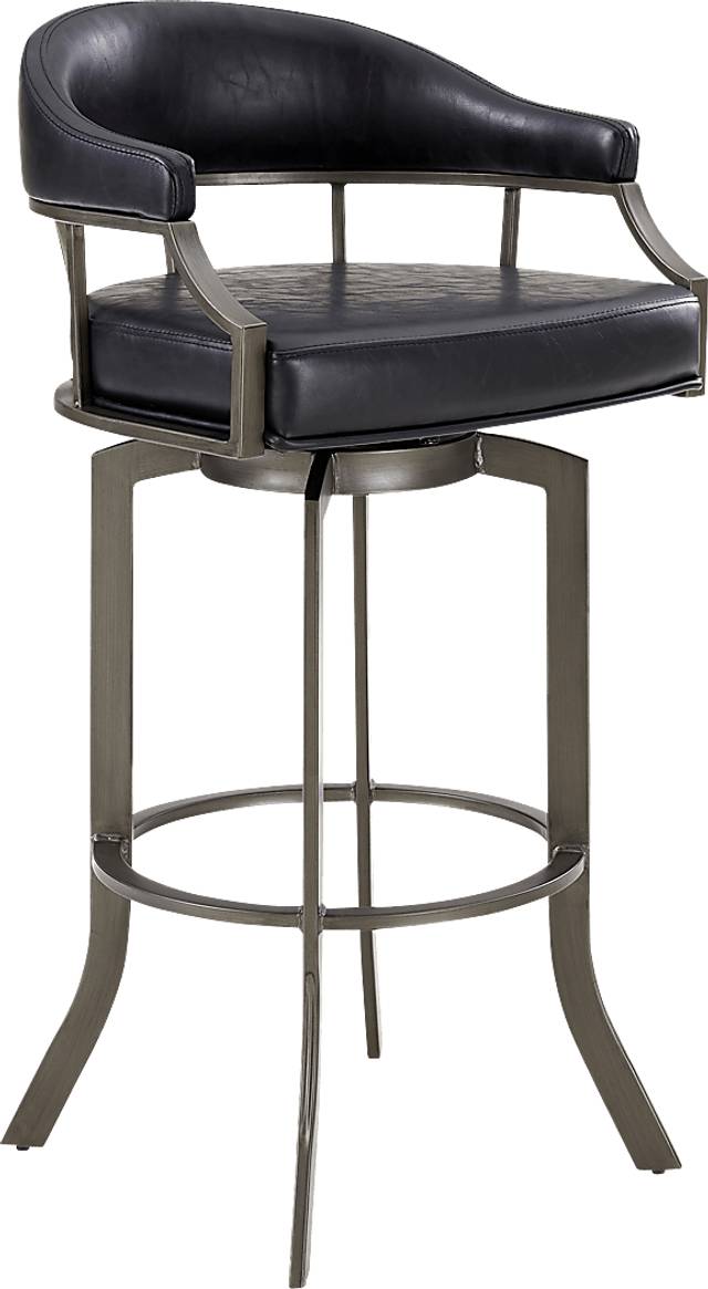 Bulltales Black Barstool - Thumbnail - Image 1