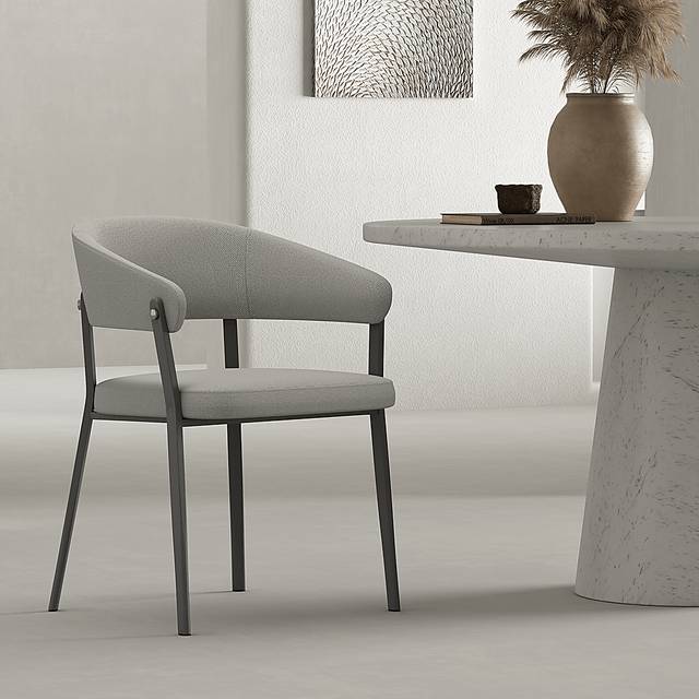 Bullworldy Gray Arm Chair - Thumbnail - Image 2