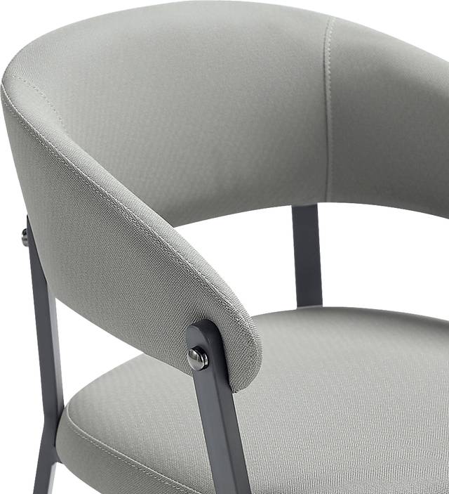 Bullworldy Gray Arm Chair - Thumbnail - Image 4