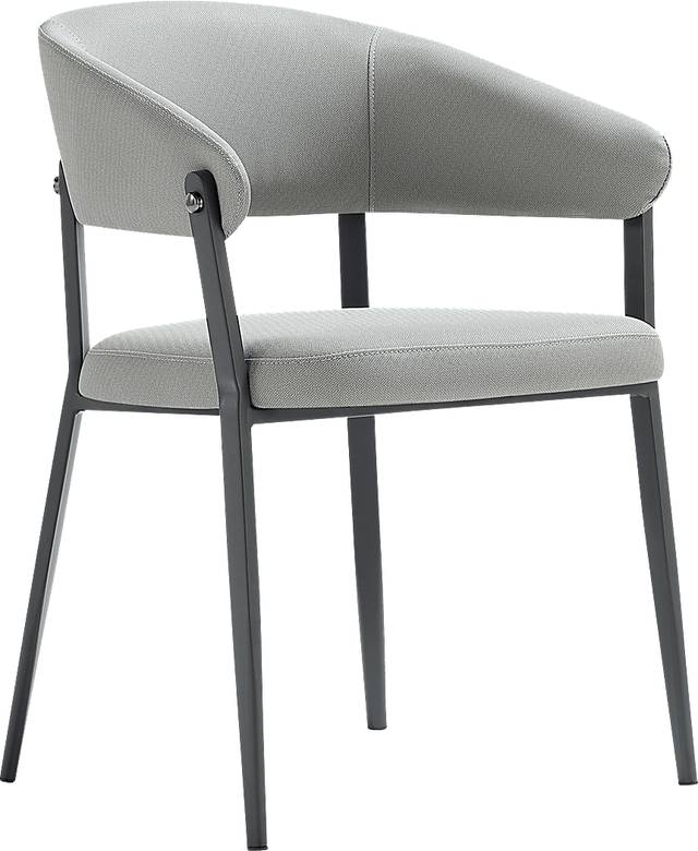 Bullworldy Gray Arm Chair - Thumbnail - Image 5