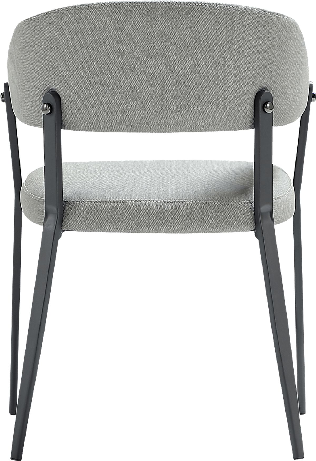Bullworldy Gray Vinyl Fabric Arm Chair | Rooms to Go