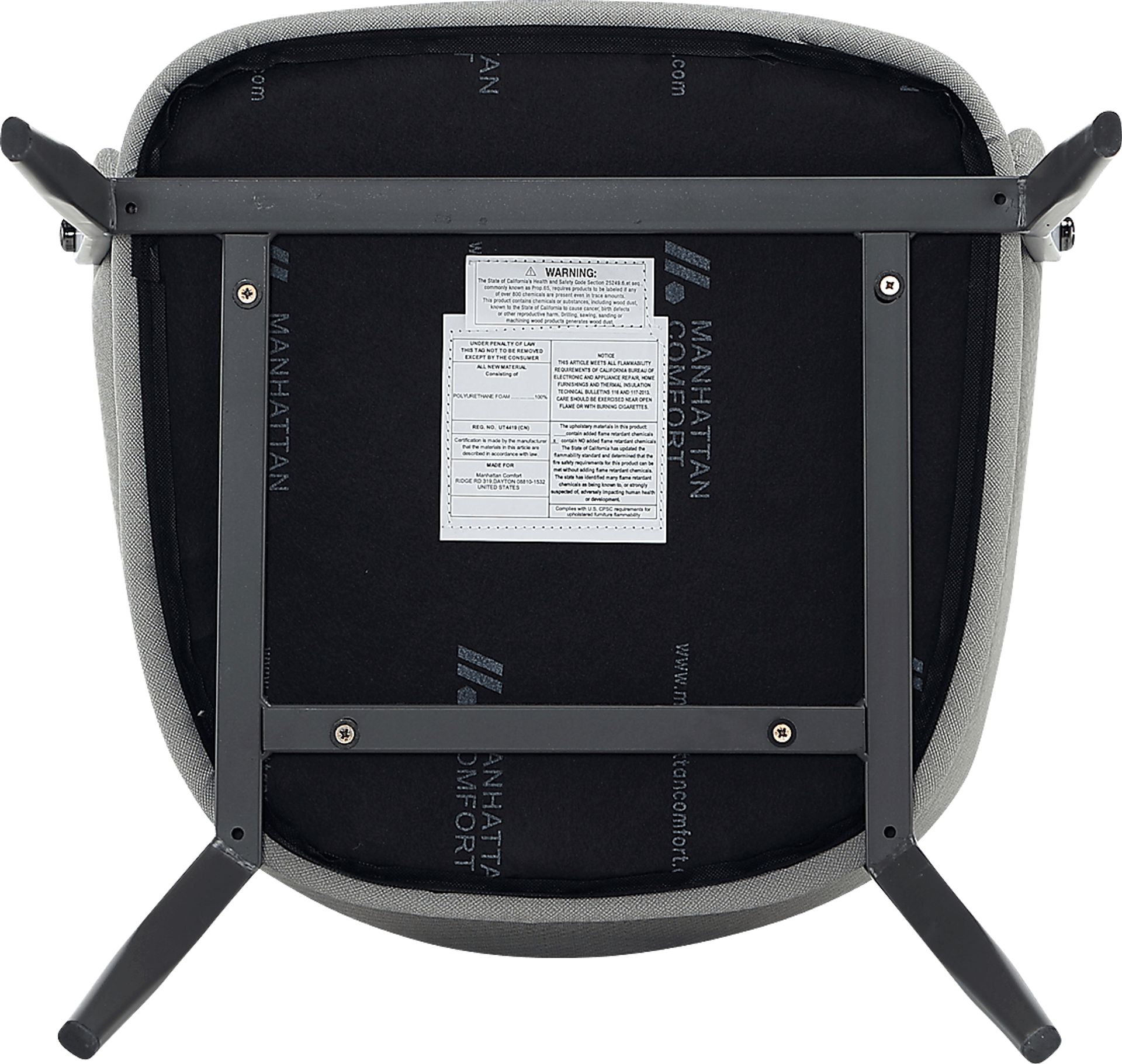 Bullworldy Gray Arm Chair - Image 9