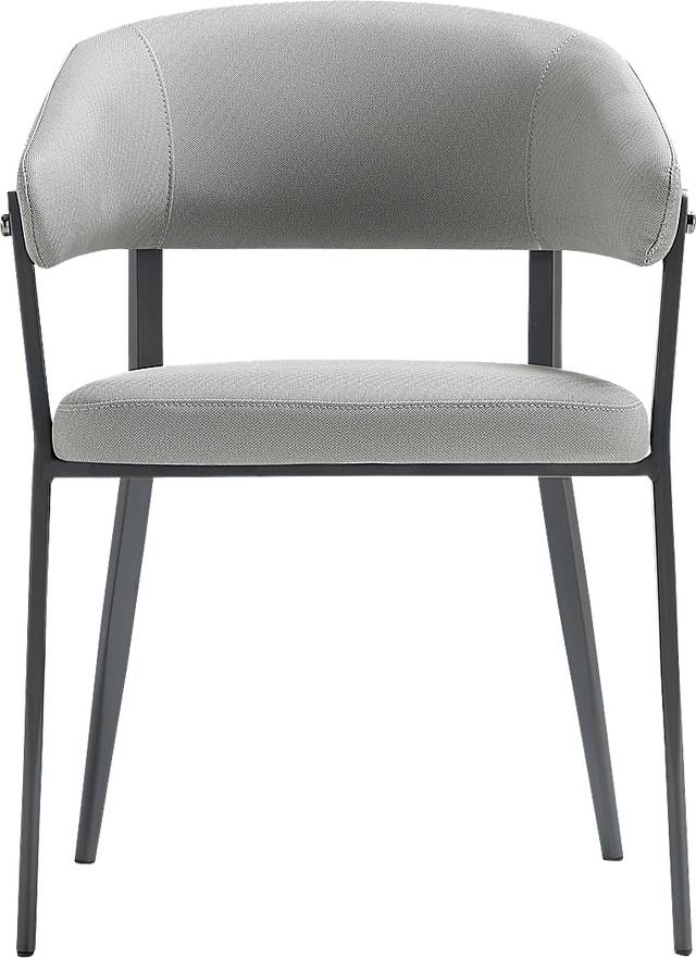 Bullworldy Gray Arm Chair - Thumbnail - Image 1