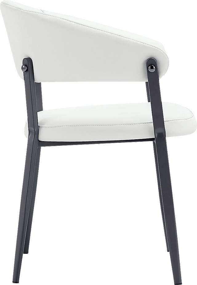 Bullworldy White Arm Chair - Thumbnail - Image 7