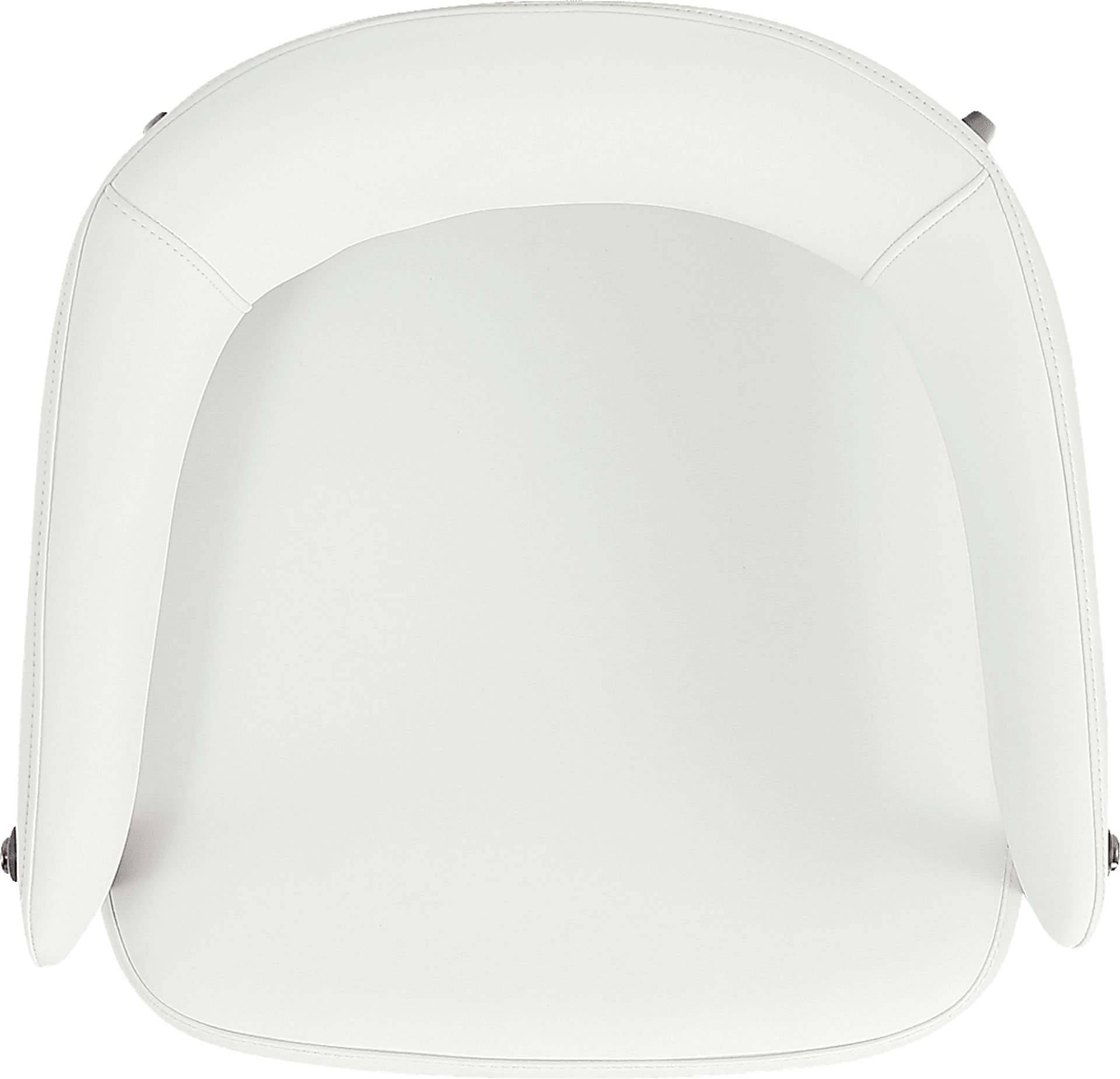 Bullworldy White Arm Chair - Image 9