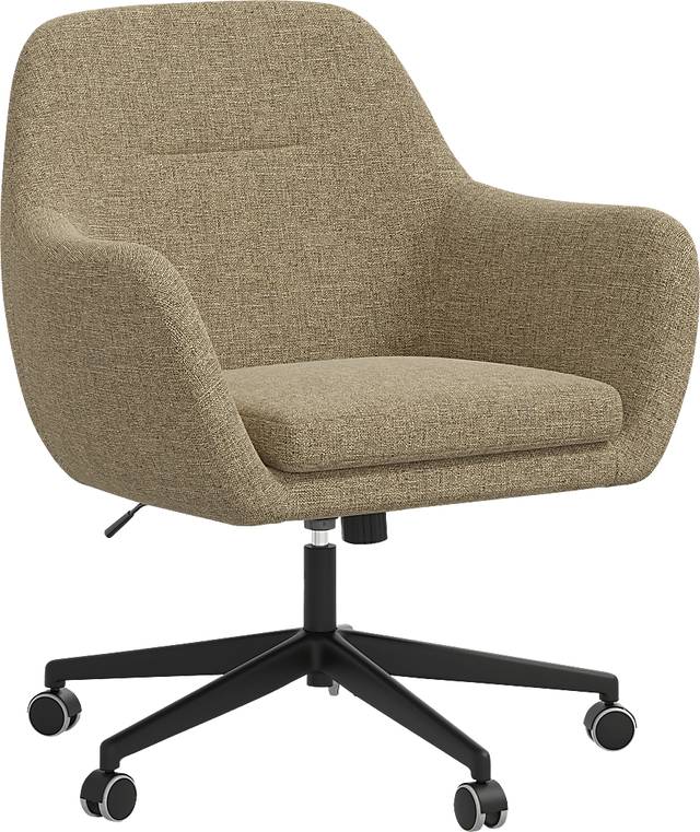 Bulwer Beige Desk Chair - Thumbnail - Image 1