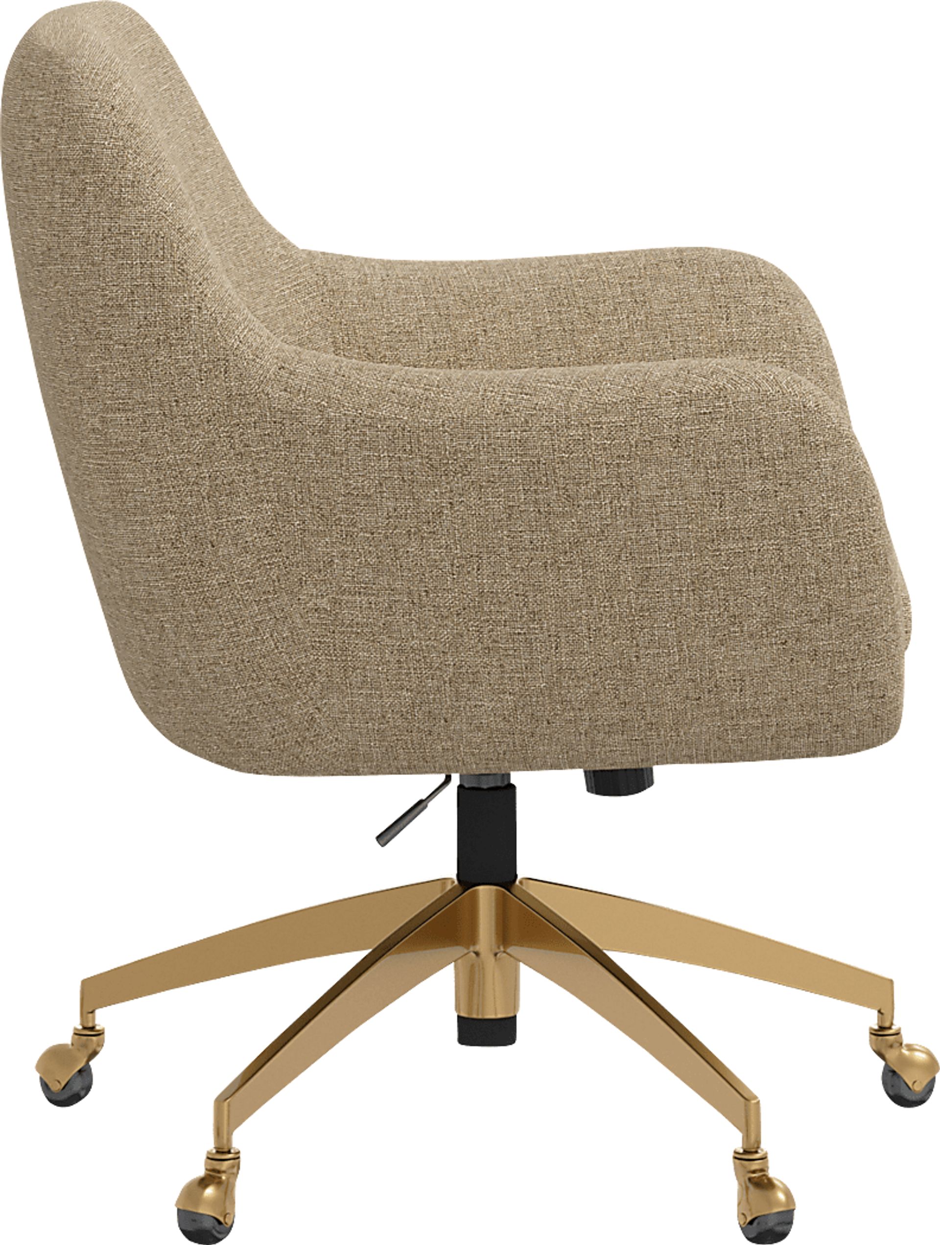 Bulwer Beige Desk Chair - Image 3