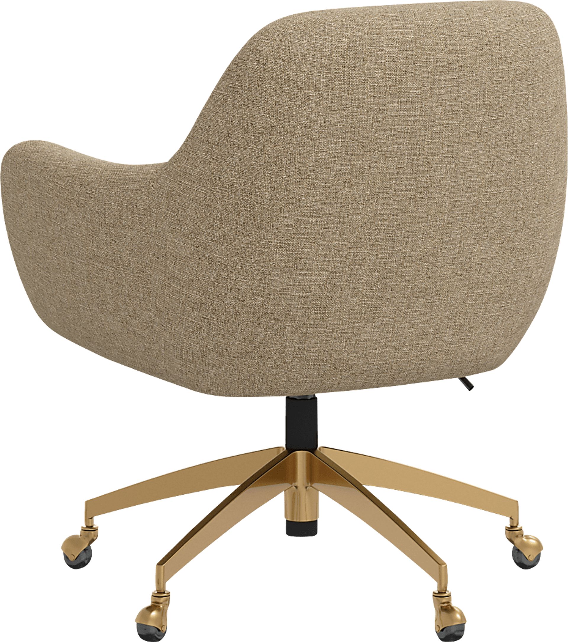 Bulwer Beige Desk Chair - Image 4