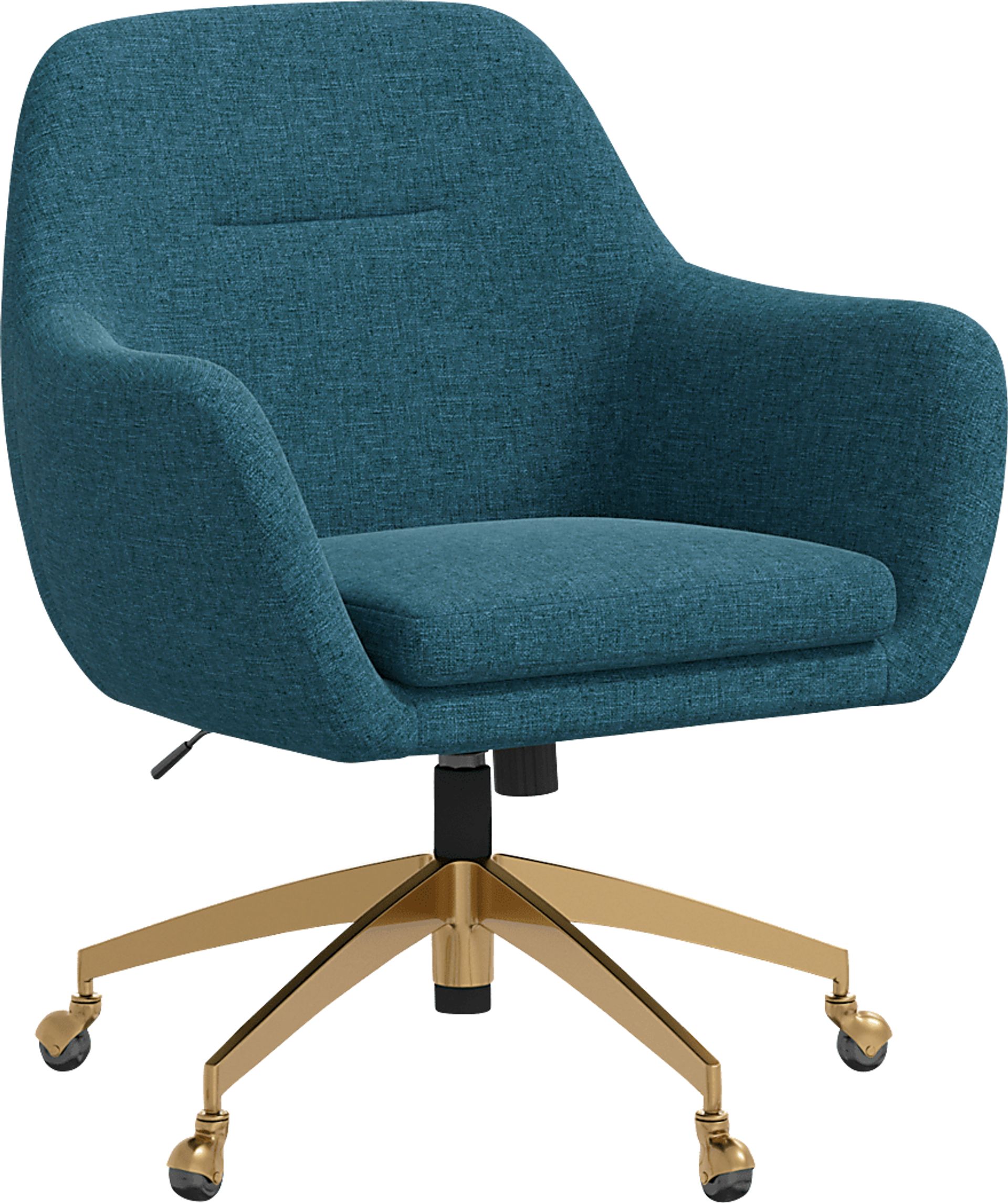 Bulwer Blue Desk Chair - Image 1