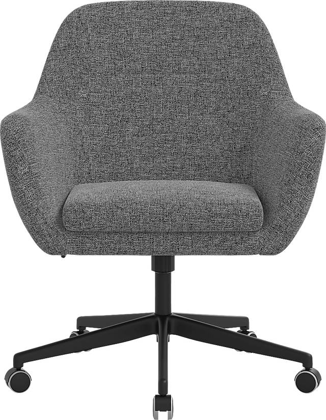 Bulwer Gray Desk Chair - Thumbnail - Image 2