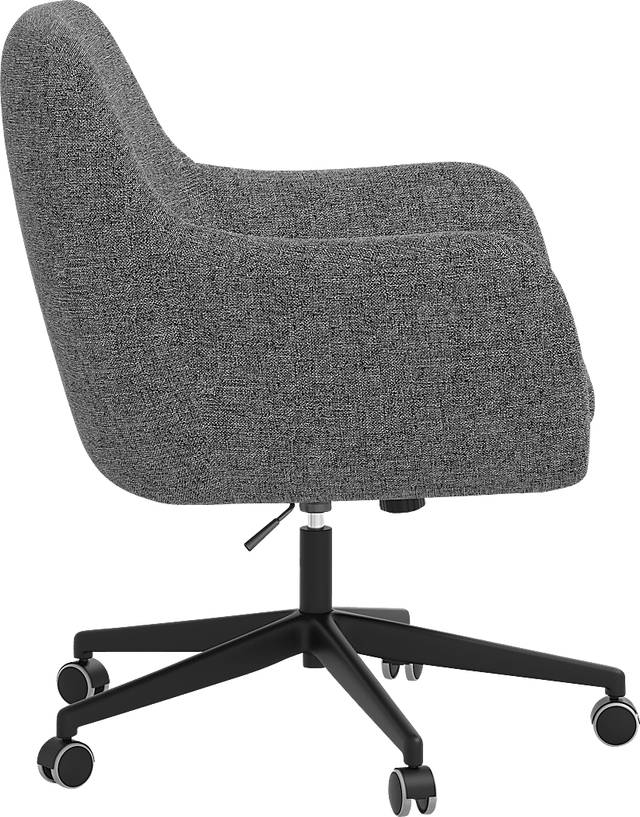Bulwer Gray Desk Chair - Thumbnail - Image 3