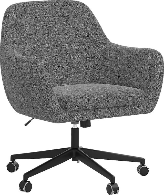 Bulwer Gray Desk Chair - Thumbnail - Image 1