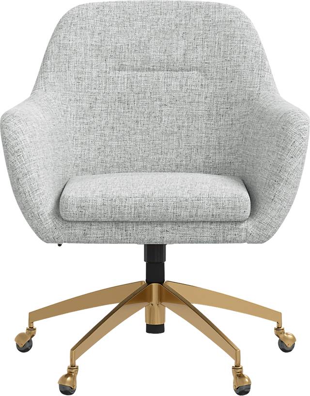 Bulwer Gray Desk Chair - Thumbnail - Image 2