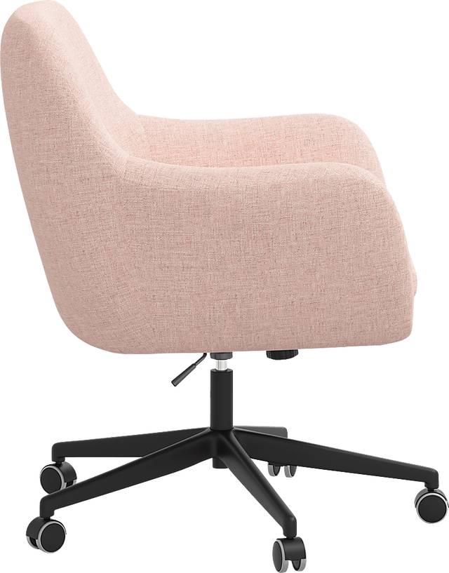 Bulwer Pink Desk Chair - Thumbnail - Image 3