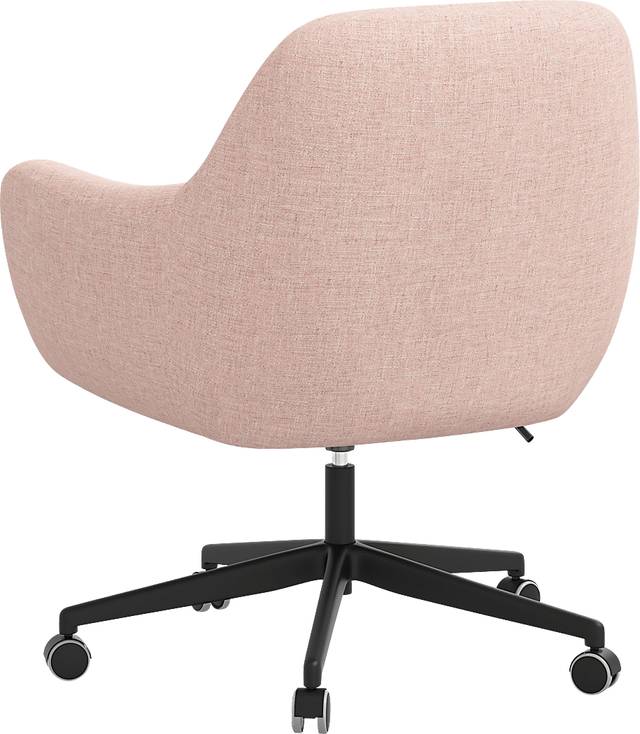 Bulwer Pink Desk Chair - Thumbnail - Image 4
