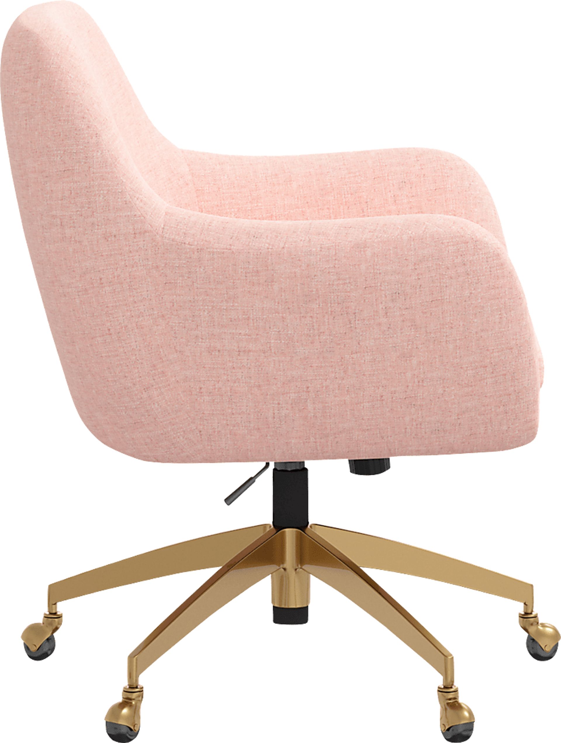 Bulwer Pink Desk Chair - Image 3