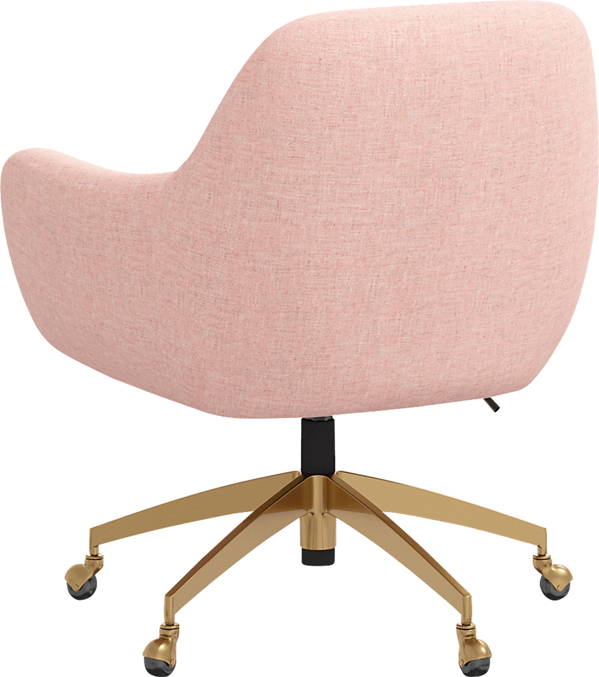 Bulwer Pink Desk Chair - Image 4