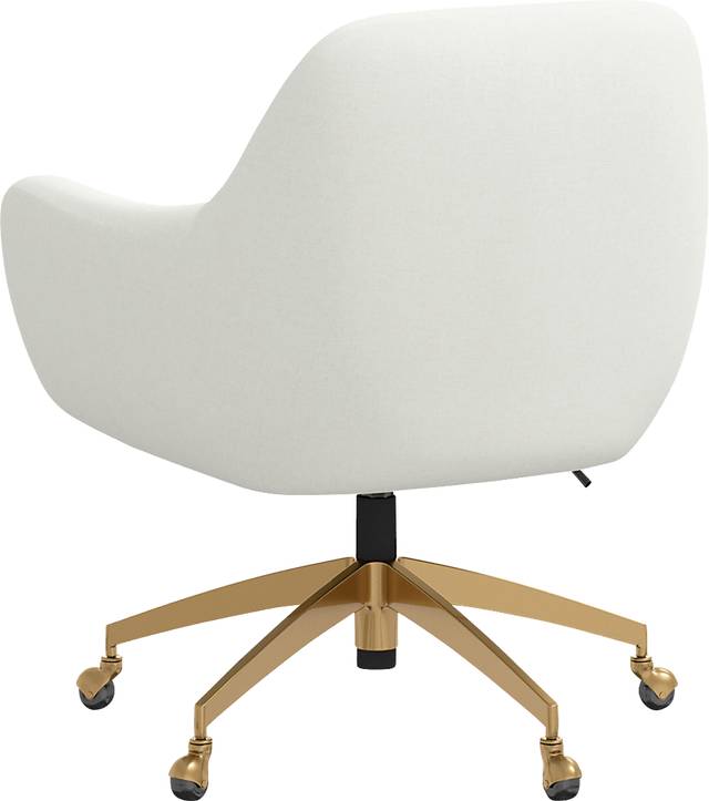 Bulwer White Desk Chair - Thumbnail - Image 4