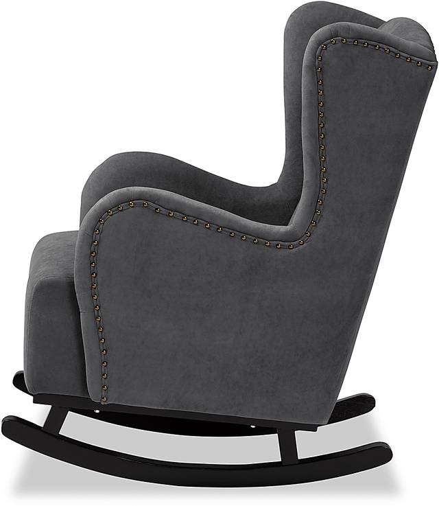 Bumelia Gray Rocking Chair - Thumbnail - Image 3