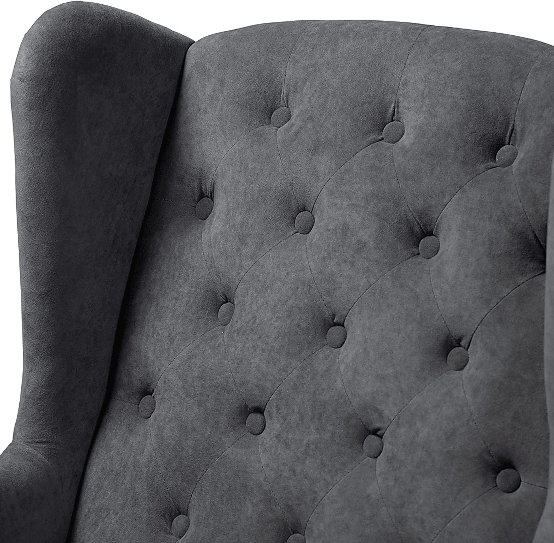 Bumelia Gray Rocking Chair - Image 5