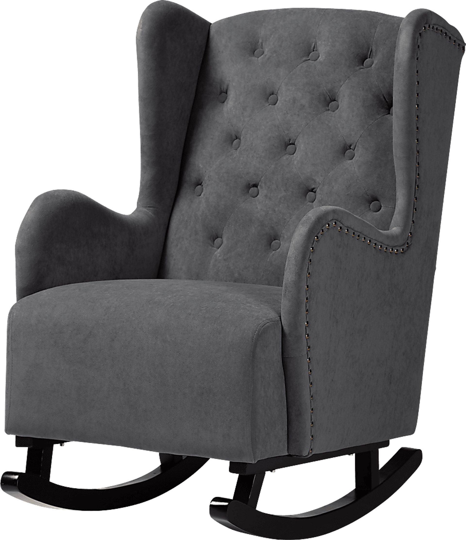 Bumelia Gray Rocking Chair - Image 1