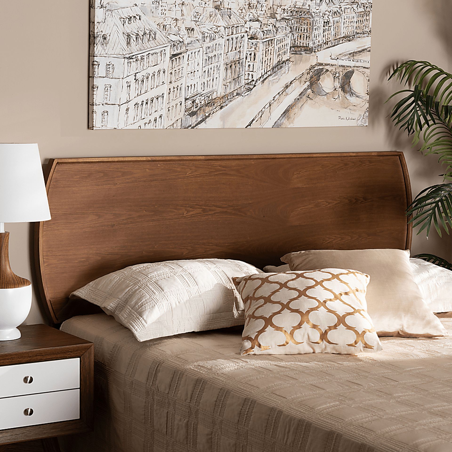 Bunbury Brown Full Headboard - Image 3